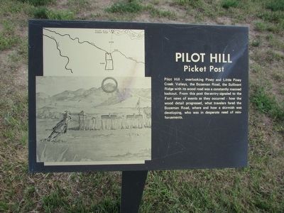 Pilot Hill Marker. Click for full size. Pilot Hill Marker image. Click for full size.