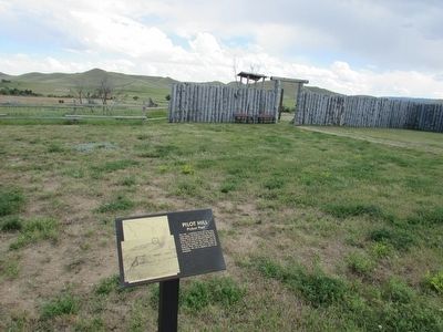 Pilot Hill Marker. Click for full size. Pilot Hill Marker image. Click for full size.