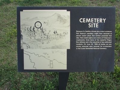 Cemetery Site Marker image. Click for full size.