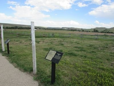 Cemetery Site Marker. Click for full size. Cemetery Site Marker image. Click for full size.