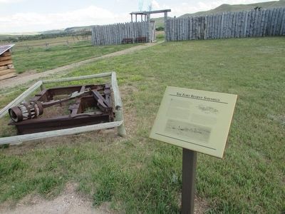 The Fort Kearny Sawmills Marker. Click for full size. The Fort Kearny Sawmills Marker image. Click for full size.