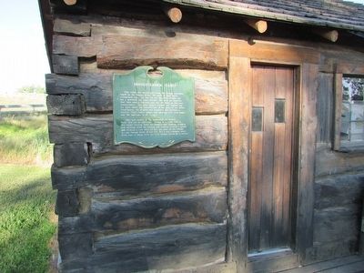 Homesteader Cabin Marker. Click for full size. Homesteader Cabin Marker image. Click for full size.