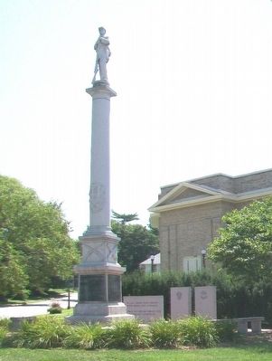 Civil War Memorial. Click for full size. Civil War Memorial image. Click for full size.
