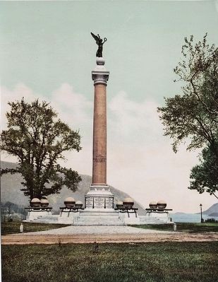 U.S. Military Battle Monument image. Click for full size.