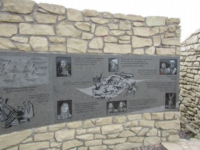 Little Bighorn Indian Memorial Marker image. Click for full size.