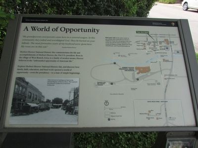 A World of Opportunity Marker image. Click for full size.