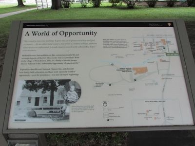 A World of Opportunity Marker image. Click for full size.