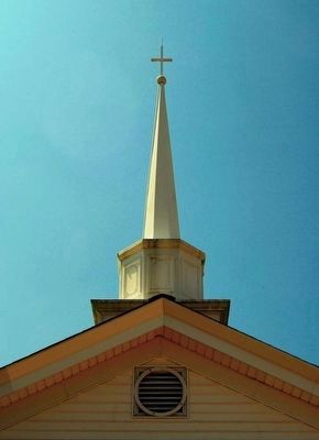 Sharon Baptist Church Steeple image. Click for full size.