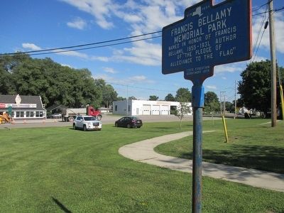 Francis Bellamy Memorial Park & Marker image. Click for full size.