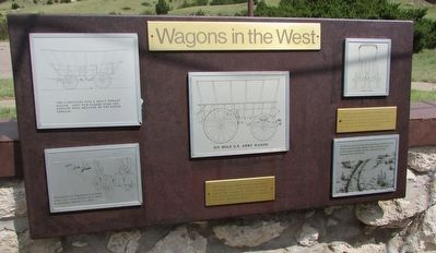 Wagons in the West Marker image. Click for full size.