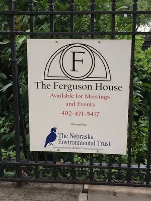 The Ferguson House Marker image. Click for full size.