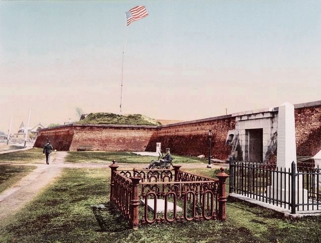 <i>Fort Moultrie, Charleston, S.C..</i> image. Click for full size.