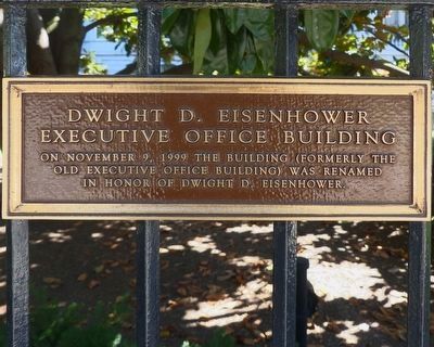 Dwight D. Eisenhower<br>Executive Office Building image. Click for full size.
