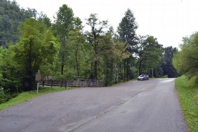 View to North on Wendover-Hurricane Creek Road. Click for full size. View to North on Wendover-Hurricane Creek Road image. Click for full size.