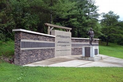 Hurricane Creek Miner Memorial image. Click for full size.