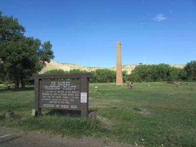 De Mores Packing Plant Marker image. Click for full size.