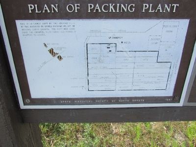 Plan of the De Mores Packing Plant image. Click for full size.