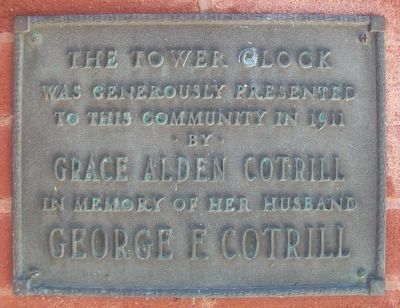 The Tower Clock Marker image. Click for full size.