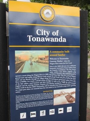 City of Tonawanda Marker. Click for full size. City of Tonawanda Marker image. Click for full size.