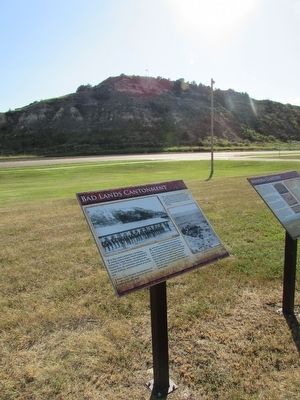 Bad Lands Cantonment Marker image. Click for full size.