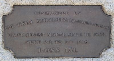 24th Illinois Infantry Marker. Click for full size. 24th Illinois Infantry Marker image. Click for full size.