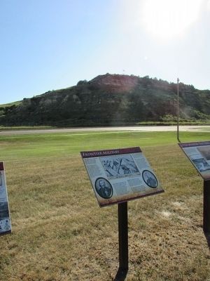 Frontier Military Marker. Click for full size. Frontier Military Marker image. Click for full size.