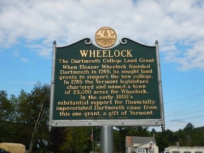 Wheelock Marker image. Click for full size.