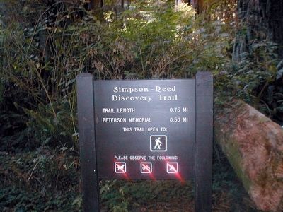 Simpson-Reed Discovery Trail image. Click for full size.