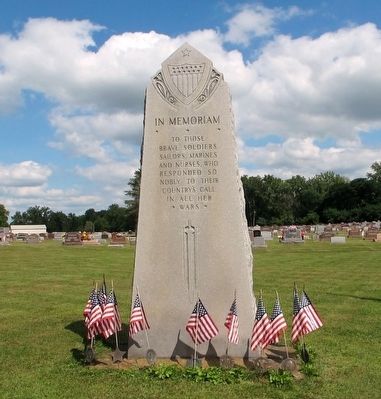 In Memoriam Marker. Click for full size. In Memoriam Marker image. Click for full size.
