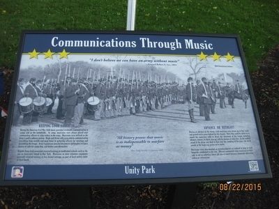 Communications Through Music Marker image. Click for full size.