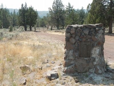 Jacks Valley Marker. Click for full size. Jacks Valley Marker image. Click for full size.