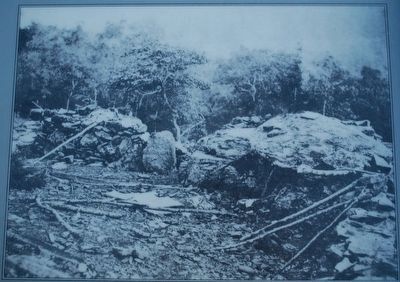 Historic Breastworks Marker image. Click for full size.