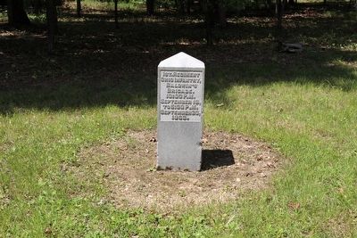 1st Ohio Infantry Marker. Click for full size. 1st Ohio Infantry Marker image. Click for full size.