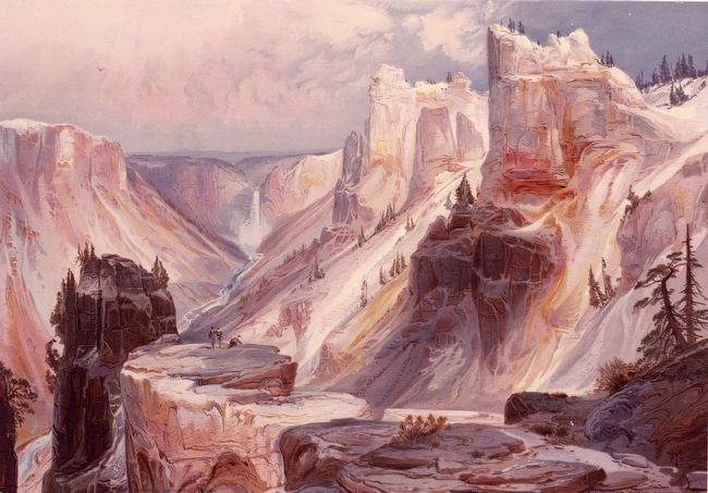 <i>The Grand Canyon, Yellowstone</i>. Click for full size. <i>The Grand Canyon, Yellowstone</i> image. Click for full size.