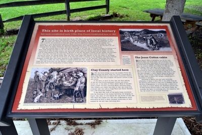 This Site is Birth Place of Local History Marker image. Click for full size.