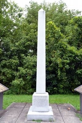 The Battle of Ivy Mountain Obelisk. Click for full size. The Battle of Ivy Mountain Obelisk image. Click for full size.