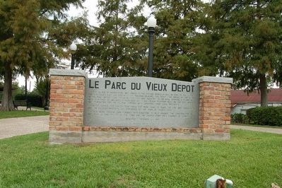 Le Parc Du Vieux Depot Marker image. Click for full size.