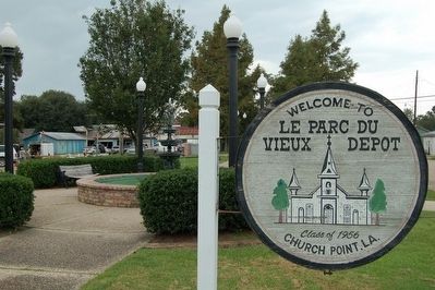 Le Parc Du Vieux Depot area and Marker image. Click for full size.