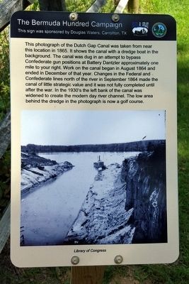 The Bermuda Hundred Campaign Marker. Click for full size. The Bermuda Hundred Campaign Marker image. Click for full size.