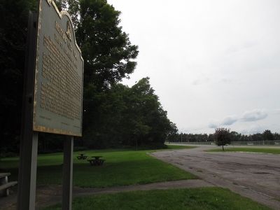 Marker & Rest Stop Entrance. Click for full size. Marker & Rest Stop Entrance image. Click for full size.
