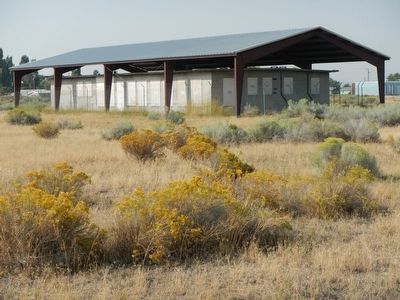 The last remaining, on site, Tule Lake Segregation Center building image. Click for full size.