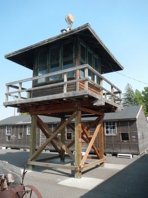 Tule Lake Segregation Center guard tower image. Click for full size.