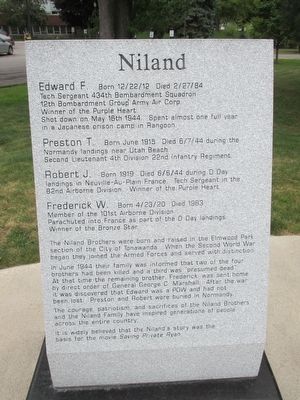 Niland Inscription image. Click for full size.