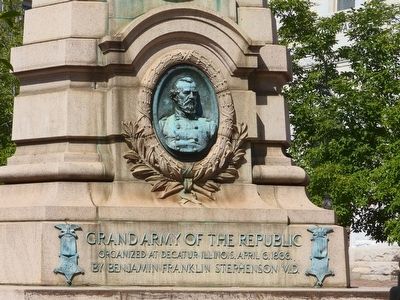 Grand Army of the Republic Marker. Click for full size. Grand Army of the Republic Marker image. Click for full size.