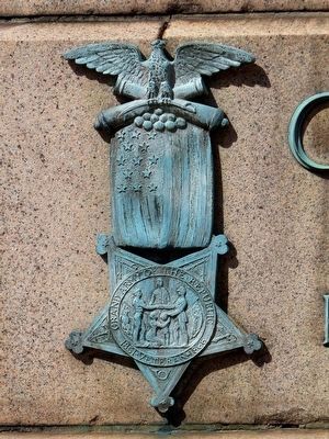 Grand Army of the Republic Medal. Click for full size. Grand Army of the Republic Medal image. Click for full size.