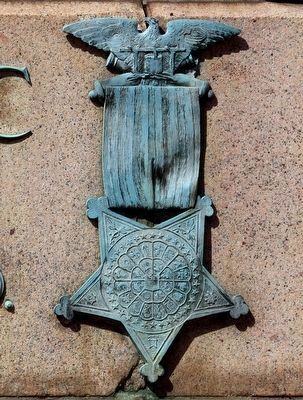 Grand Army of the Republic Medal. Click for full size. Grand Army of the Republic Medal image. Click for full size.