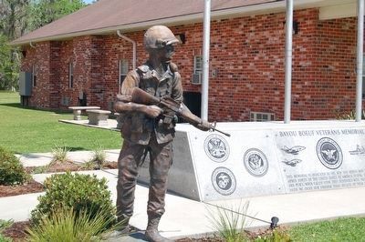 Bayou Boeuf Veterans Memorial image. Click for full size.