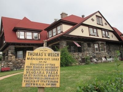 Thomas V. Welch Marker. Click for full size. Thomas V. Welch Marker image. Click for full size.