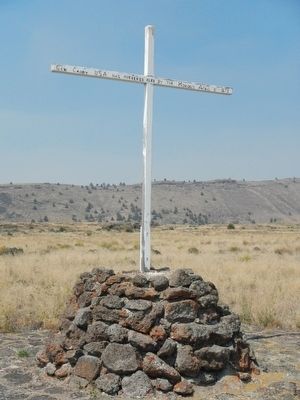 Canby Cross Marker. Click for full size. Canby Cross Marker image. Click for full size.