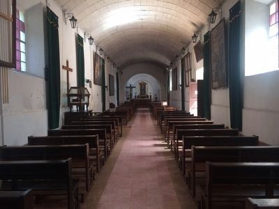 Interior of El Calvario Church image. Click for full size.